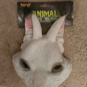 Spirit White and Black Animal Mask